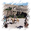 Jour 4 - 26.08 - Cappadoce à cheval 2004 - Voyageacheval.info